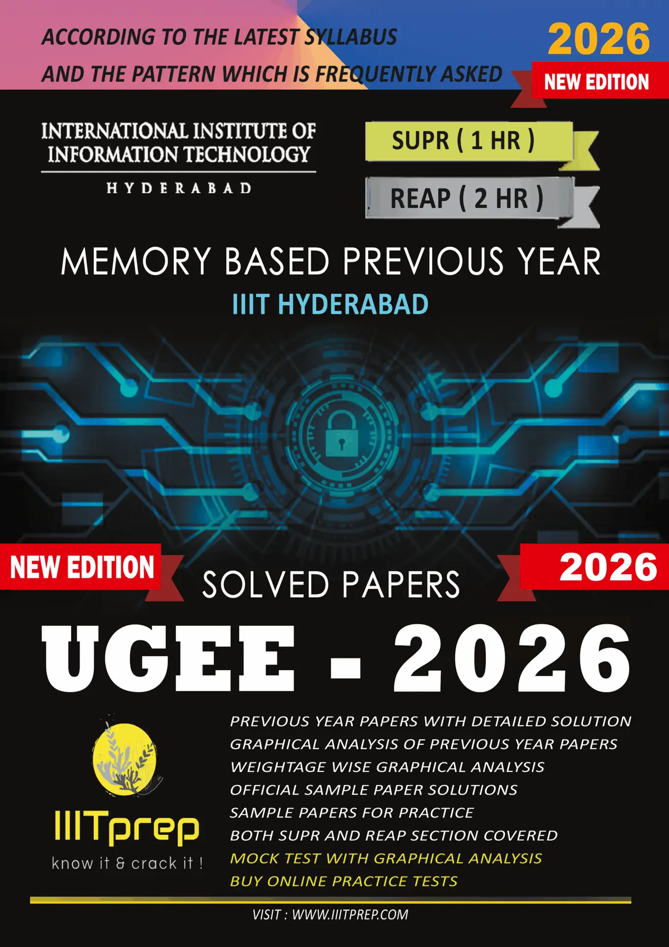 IIITprep UGEE Previous Paper Book 2024