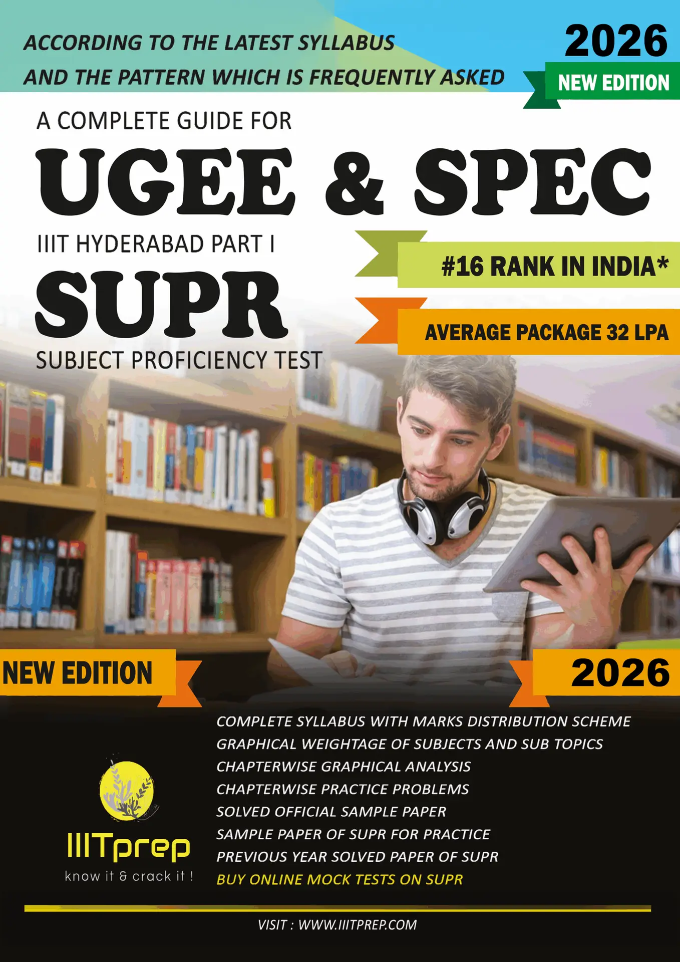 IIITprep UGEE SUPR Book 2024 IIIT Hyderabad