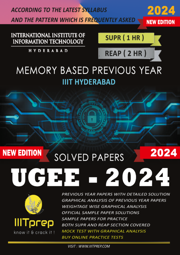 UGEE 2023 PYQ Cover - IIIT Hyderabad