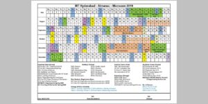 Academic Calendar IIITH