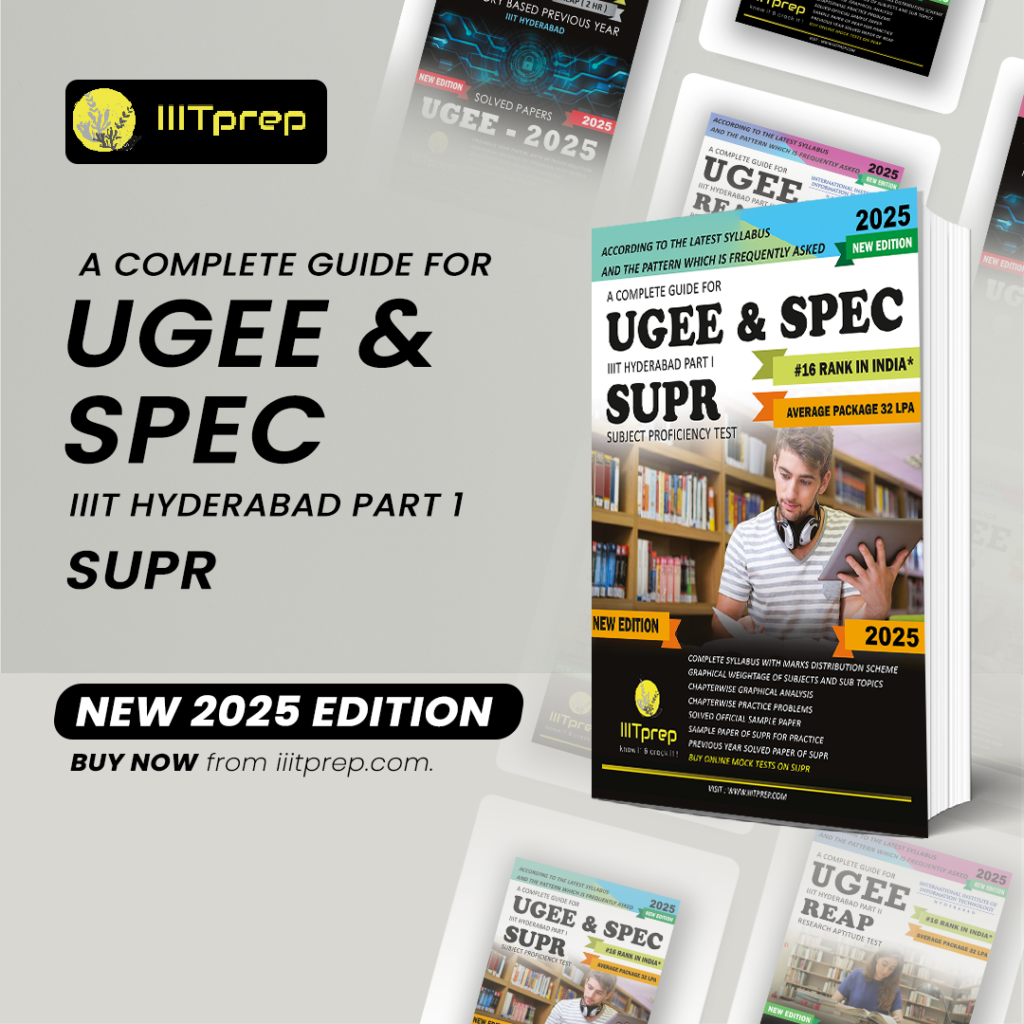 UGEE SUPR Guide Book 2023 - IIITprep