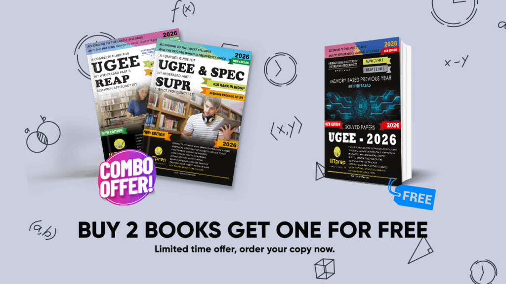 UGEE Offer books IIITprep IIIT Hyderabad