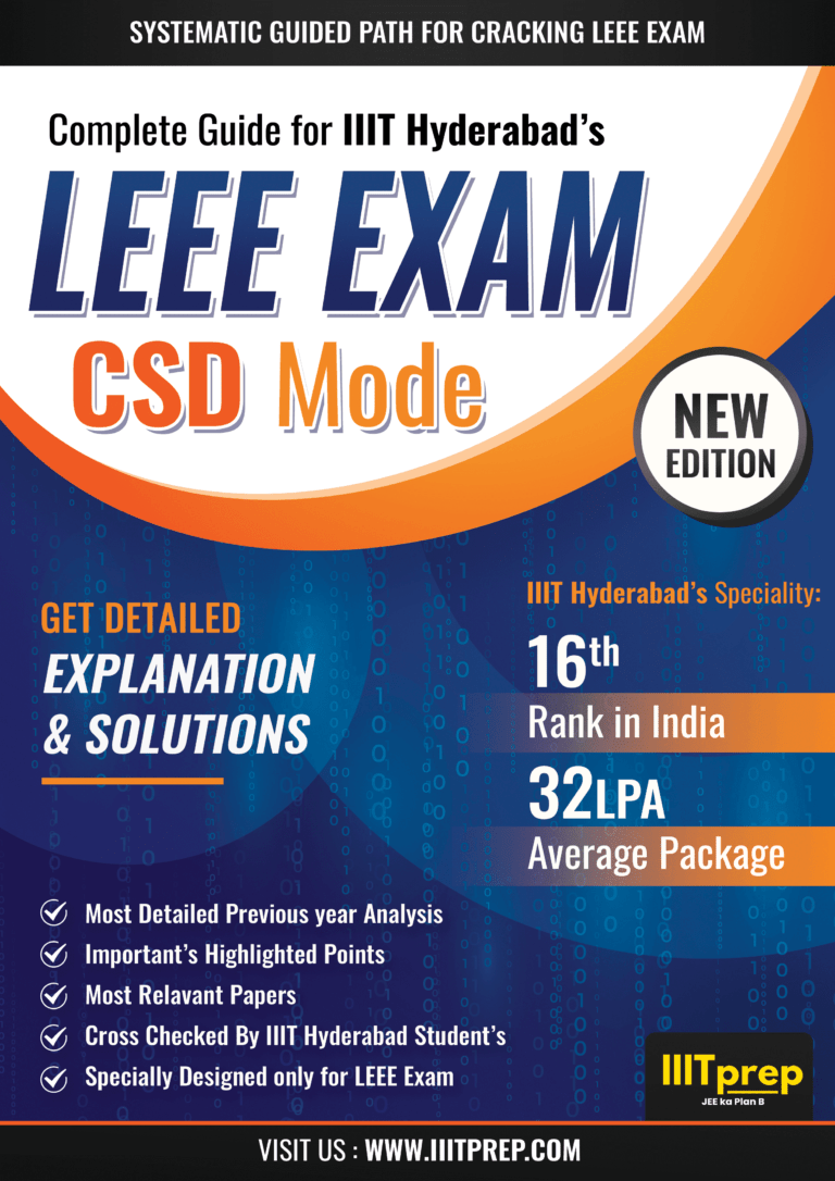 [PDF] LEEE 2024 CSD Guide IIIT Hyderabad IIITprep