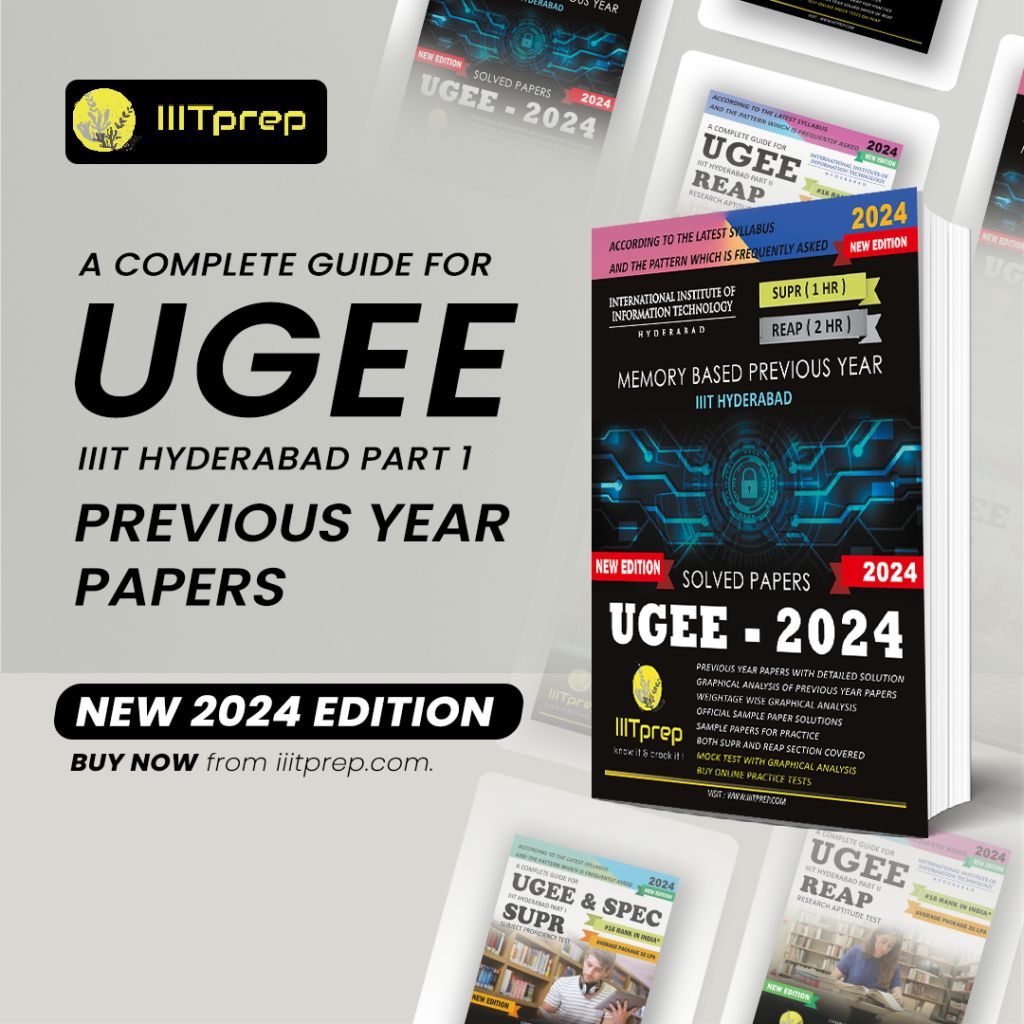 UGEE PYQ Book 2024 - IIITprep