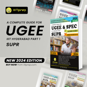 UGEE SUPR Book 2024 - IIITprep